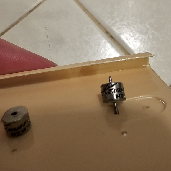 Kenneth Cole Blue and Silver dangle earrings - Picture 3 of 5